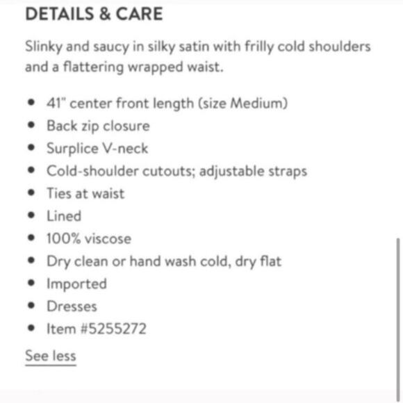 NWT Bardot Leah satin wrap dress - Picture 6 of 9